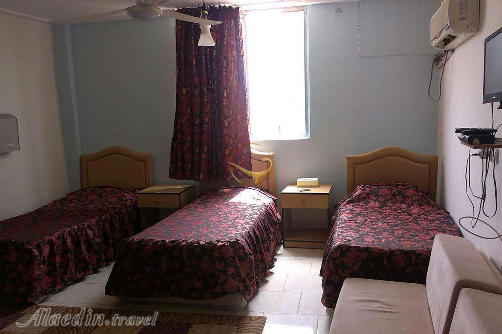 Triple room of Azadi Hotel in Abadan| Alaedin Travel