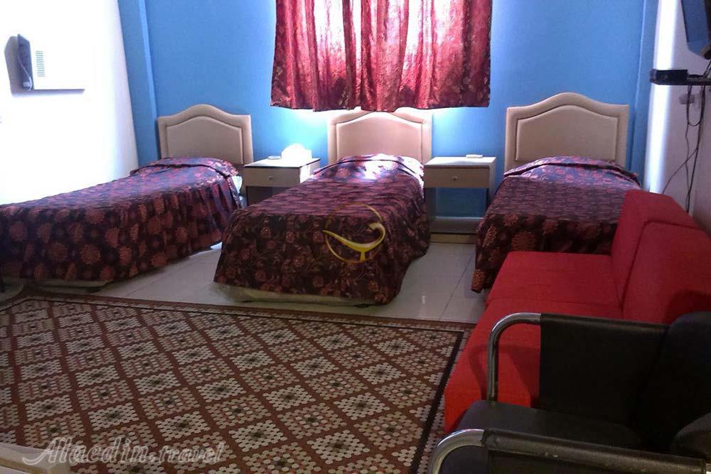 Triple room of Azadi Hotel in Abadan| Alaedin Travel