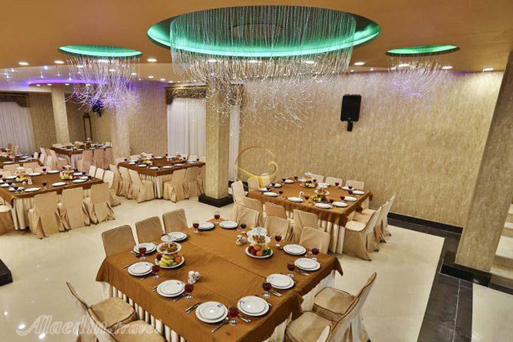 Banquet hall of three star Kaniyar Hotel in Aliabad-e-Katul| Alaedin Travel