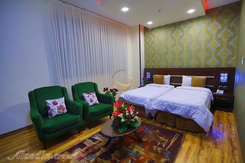 Rooms of three star Olympic Hotel in Amol| Alaedin Travel