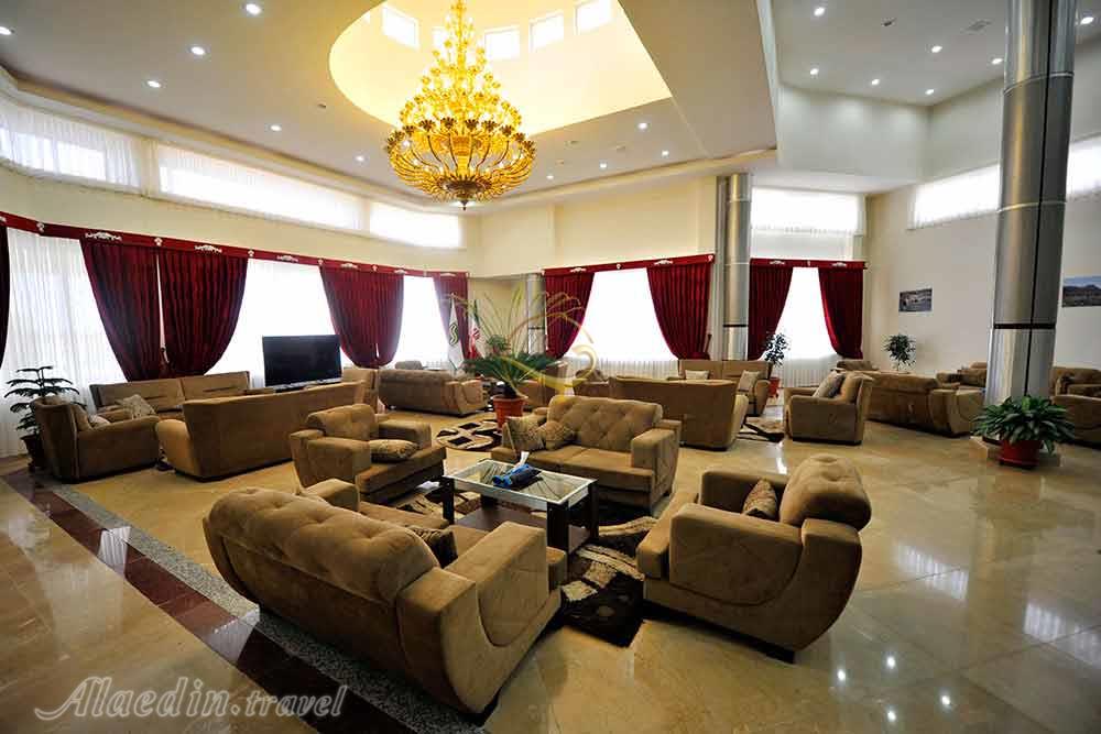 Lobby of four star Nikan Hotel in Bafq| Alaedin Travel