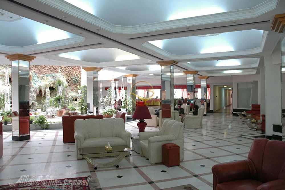 Lobby of four star Parsian Azadi Hotel in Bam| Alaedin Travel