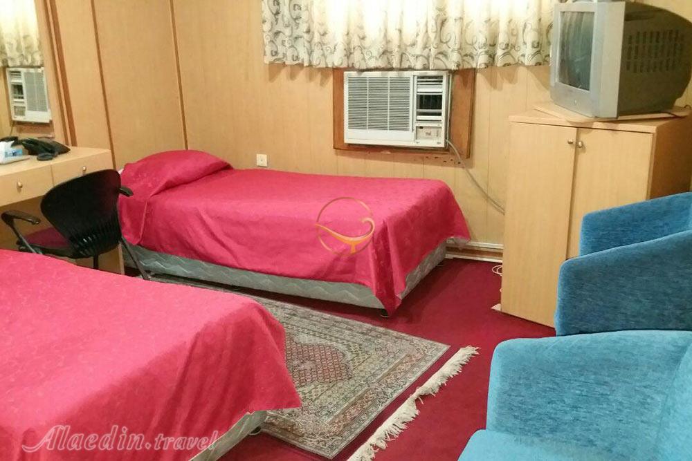 Twin room of three star Amin Hotel in Bandar Abbas| Alaedin Travel