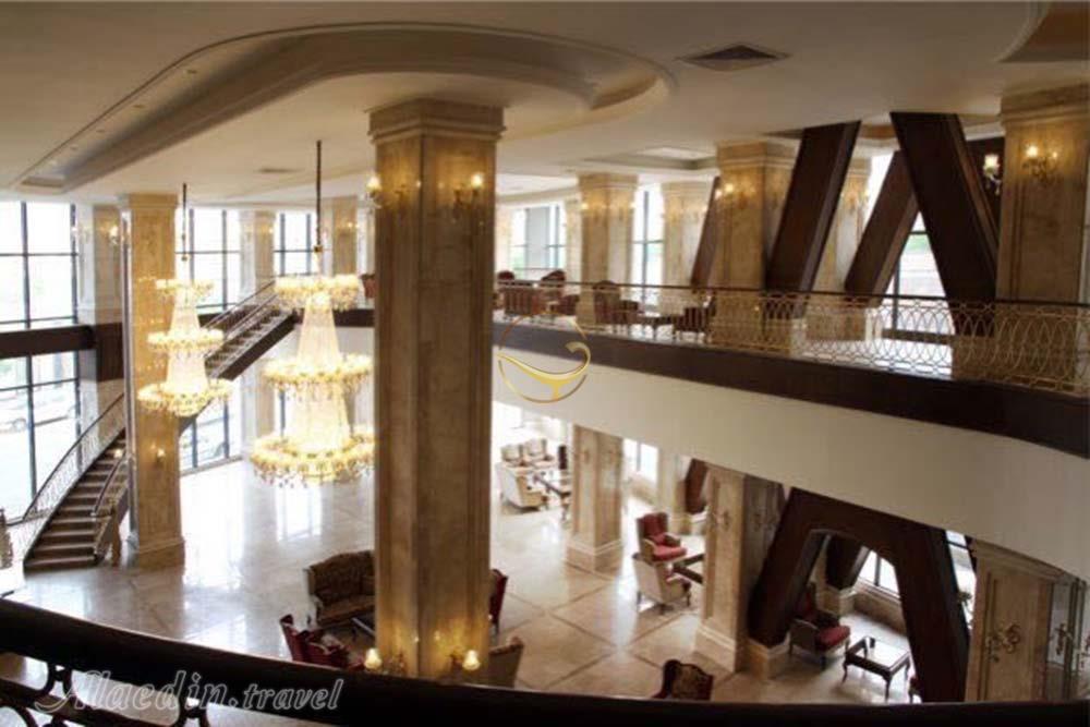 Lobby of five star Haleh Hotel in Baneh| Alaedin Travel