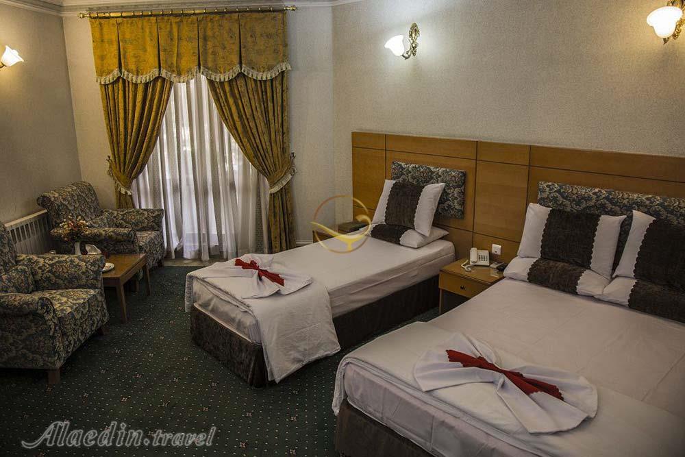 Twin room of three star Tourist Hotel in Birjand| Alaedin Travel