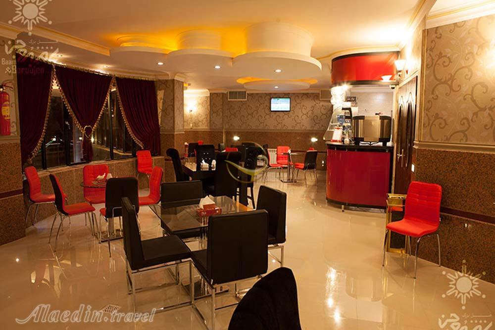 Coffee shop of four star Baam Hotel in Borujen| Alaedin Travel