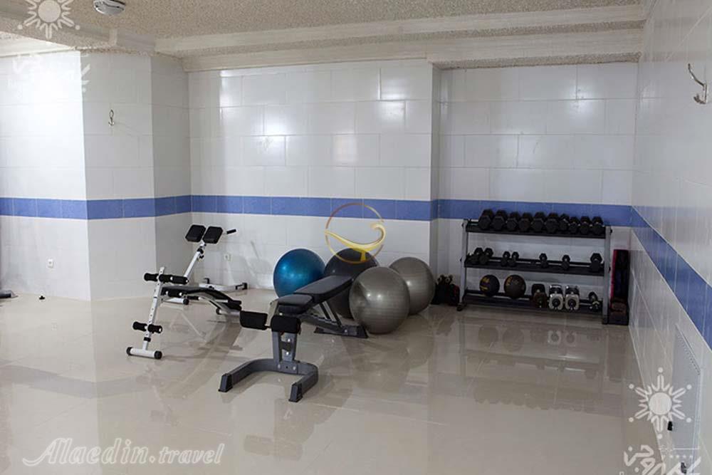 Gym of four star Baam Hotel in Borujen| Alaedin Travel