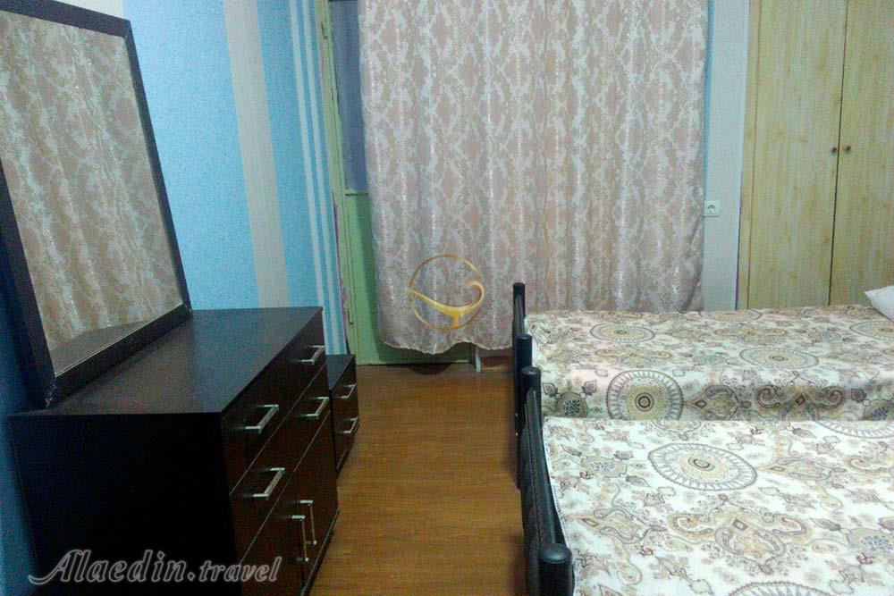 Twin room of Yaas Apartment Hotel in Bushehr| Alaedin Travel