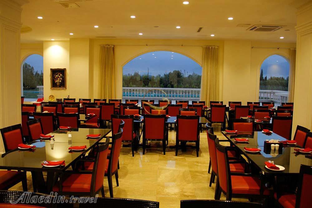 Restaurant of five star Botanic Palace Hotel in Gorgan| Alaedin Travel