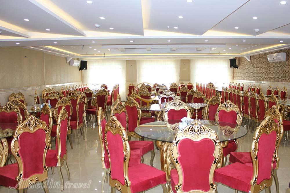 Banquet hall of three star Safir Apartment Hotel in Hamedan| Alaedin Travel