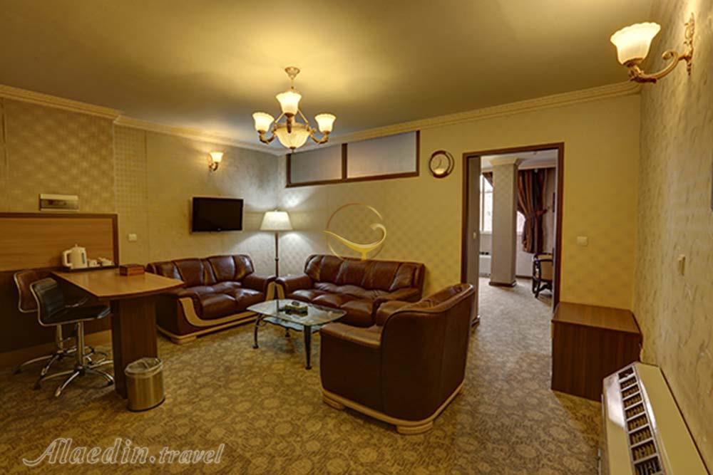 Living room of four star Aseman Hotel in Isfahan| Alaedin Travel