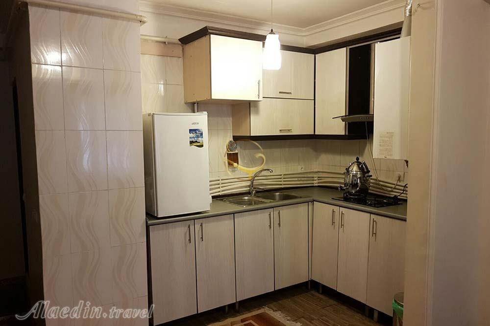 Kitchen of three star Aras Apartment Hotel in Jolfa| Alaedin Travel