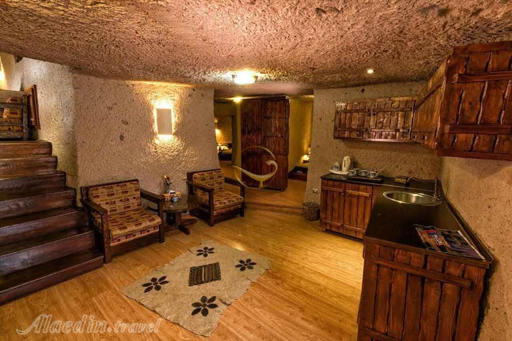 Kitchen of five star Laleh Rocky Hotel in Kandovan