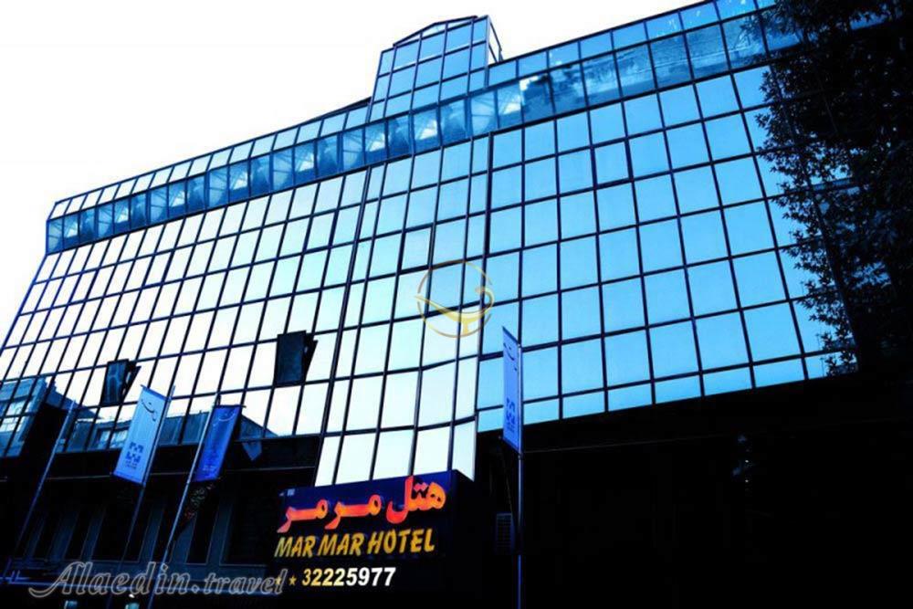 Facade of Marmar Hotel in Karaj| Alaedin Travel