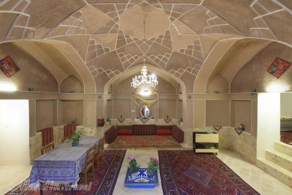 Interior design of three star Negin Traditional Hotel in Kashan| Alaedin Travel