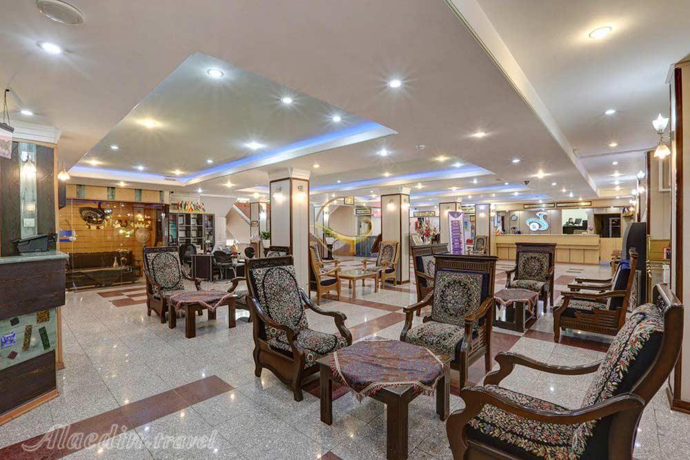 Lobby of four star Tourist Hotel in Kerman| Alaedin Travel