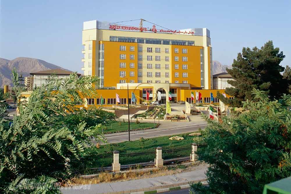 Facade of five star Parsian Hotel in Kermanshah| Alaedin Travel