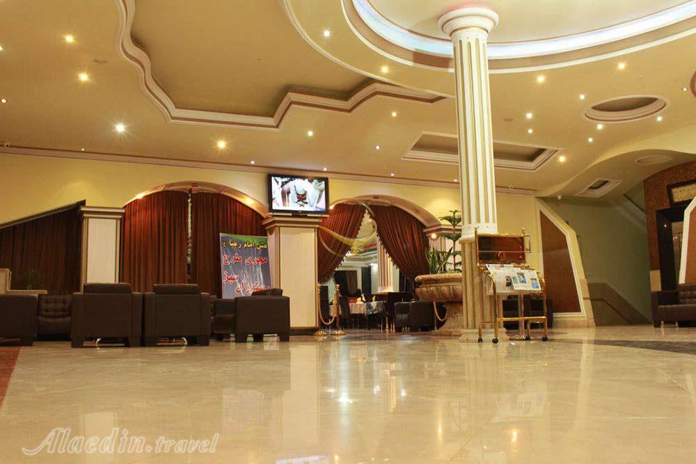 Lobby of four star Emam Reza Hotel in Khomeyn| Alaedin Travel