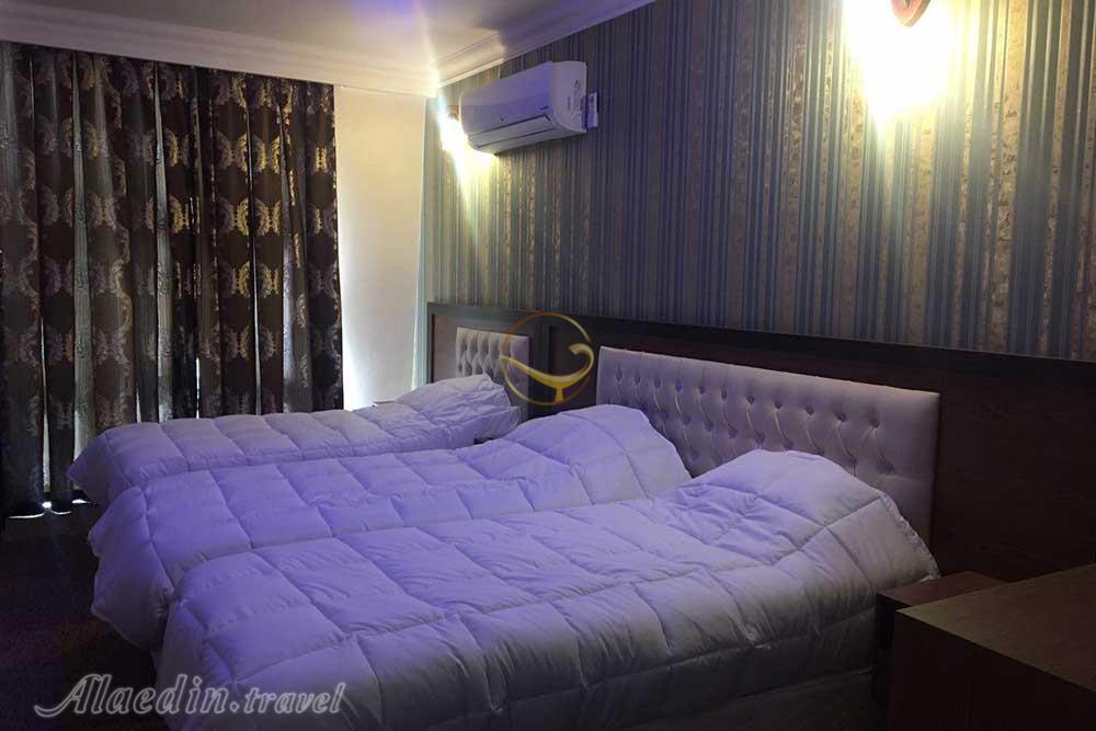 Triple room of four star Azadi Hotel in Khoramabad| Alaedin Travel