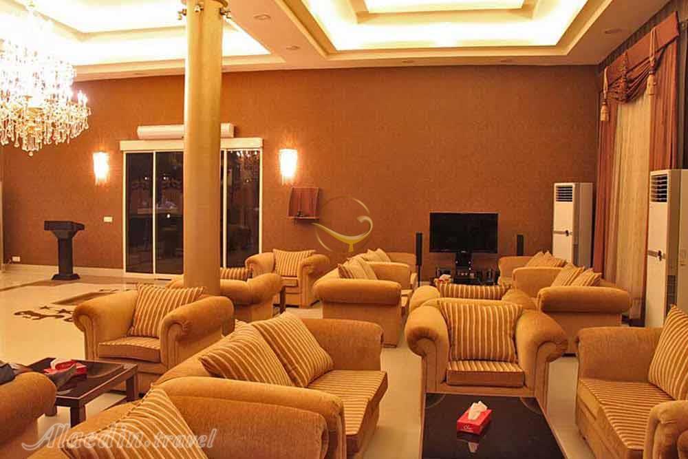 Lobby of four star Helia Hotel in Kish| Alaedin Travel