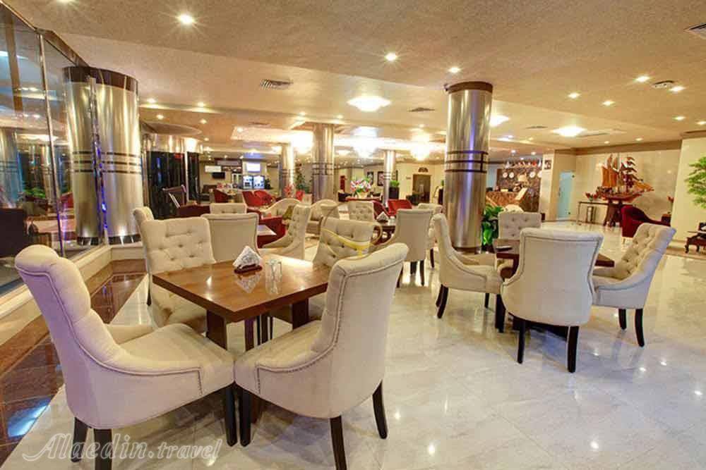 Coffee shop of five star Iran Hotel in Kish| Alaedin Travel