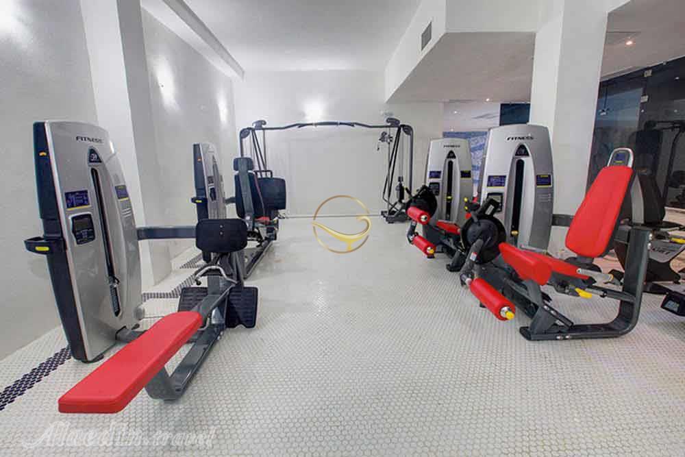 Gym of five star Iran Hotel in Kish| Alaedin Travel