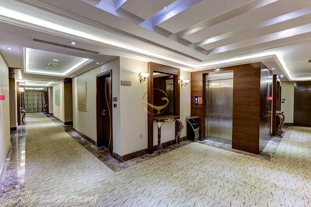 Corridor of four star Maryam Sorient Hotel in kish| Alaedin Travel