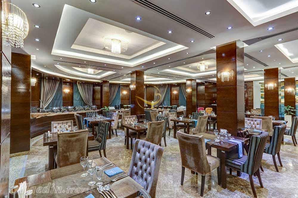 Restaurant of four star Maryam Sorient Hotel in kish| Alaedin Travel