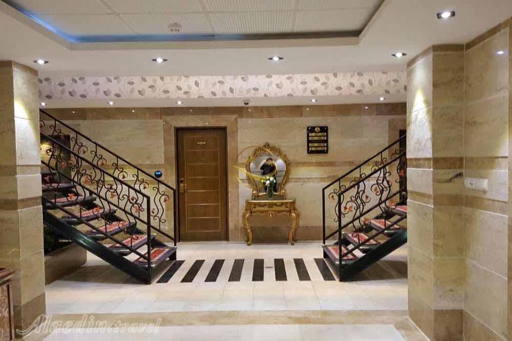 Lobby of three star Shaili Hotel in Kish| Alaedin Travel