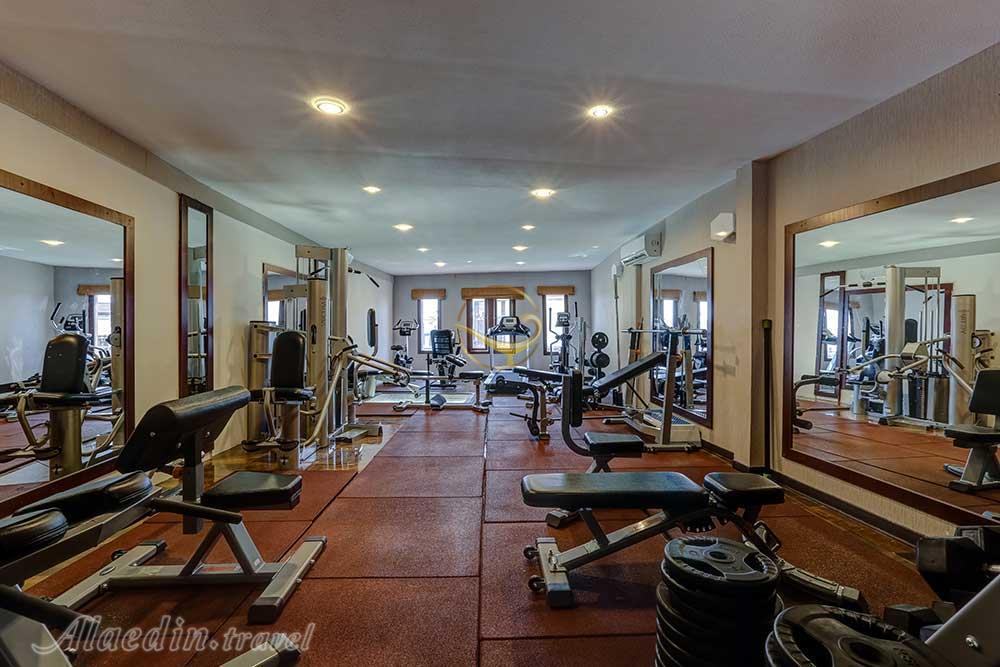 Gym of five star Toranj Hotel in Kish| Alaedin Travel