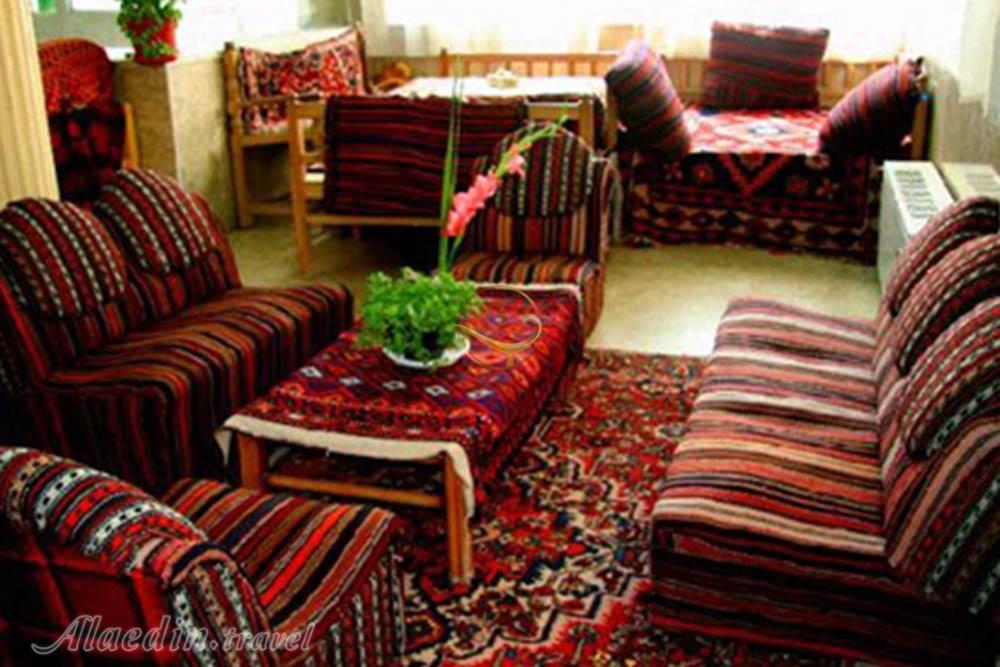 Living room of three star Koohrang Hotel in Shahrekord| Alaedin Travel