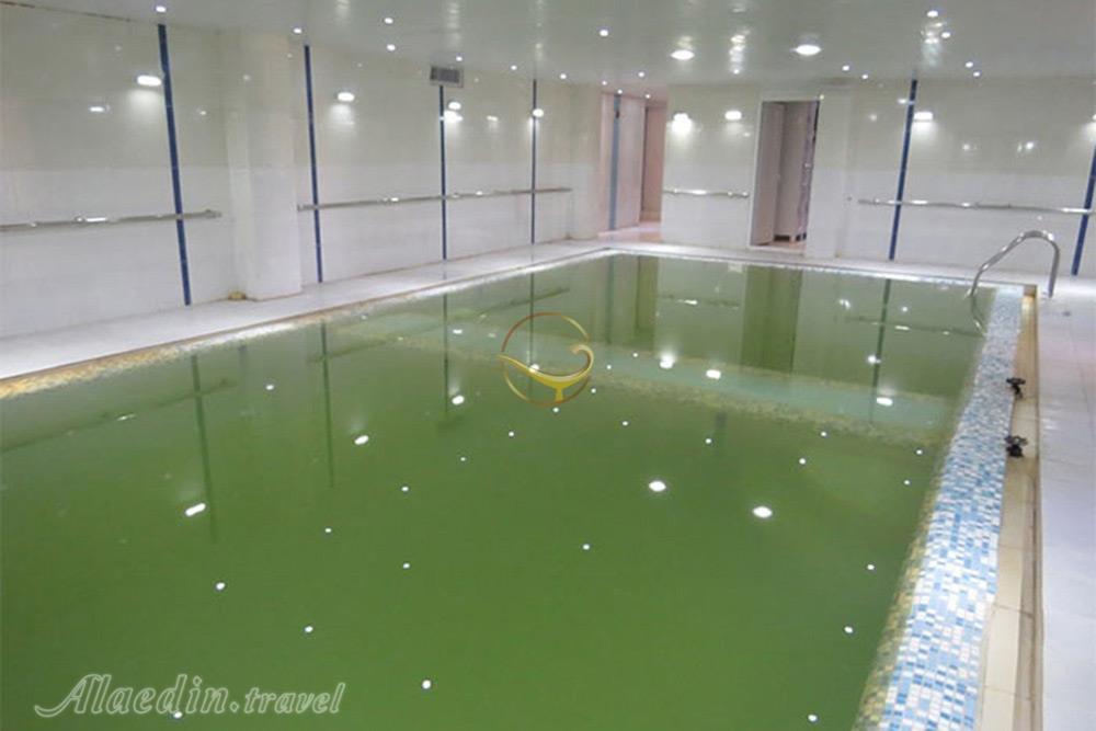 Swimming pool of three star Tourist Hotel in Mahallat| Alaedin Travel