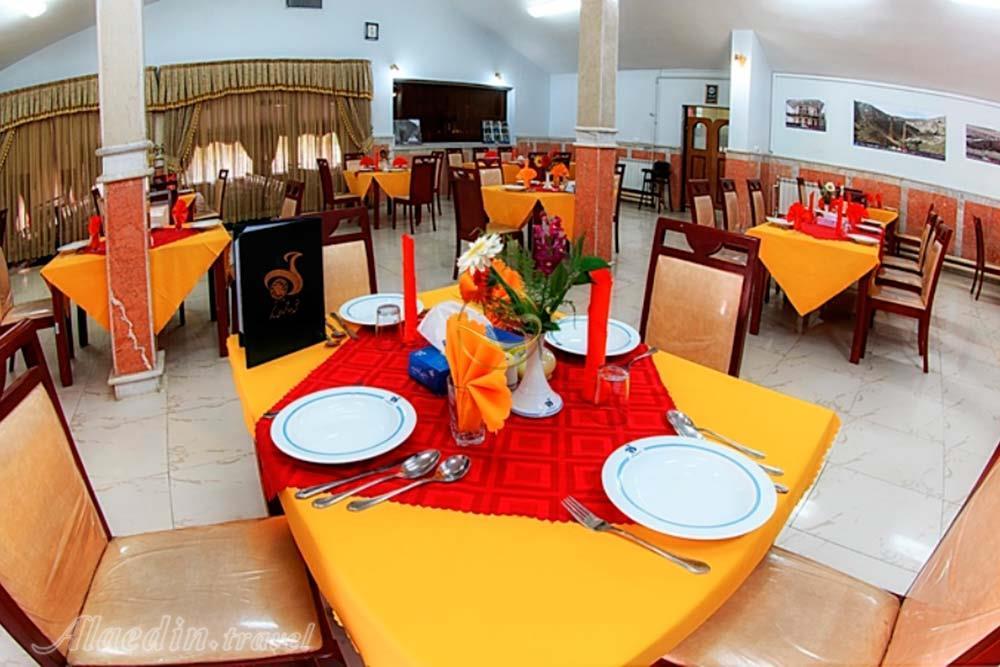 Restaurant of Tourist Hotel in Maku| Alaedin Travel