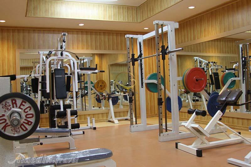 Gym of four star Aban Hotel in Mashhad| Alaedin Travel