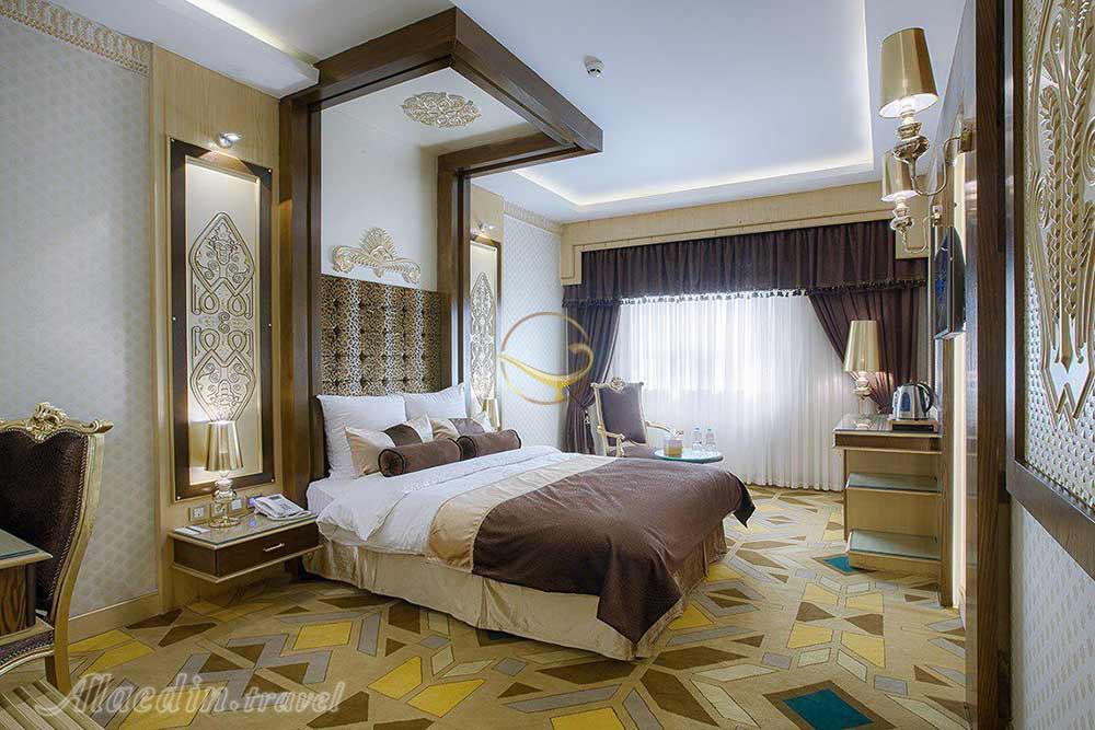 Double room of five star Almas 2 Hotel in Mashhad| Alaedin Travel