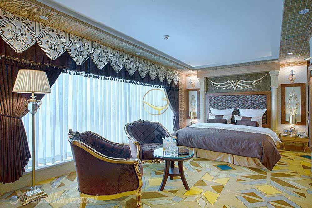 Double room of five star Almas 2 Hotel in Mashhad| Alaedin Travel