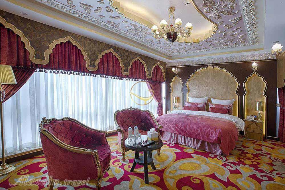 Double room of five star Almas 2 Hotel in Mashhad| Alaedin Travel