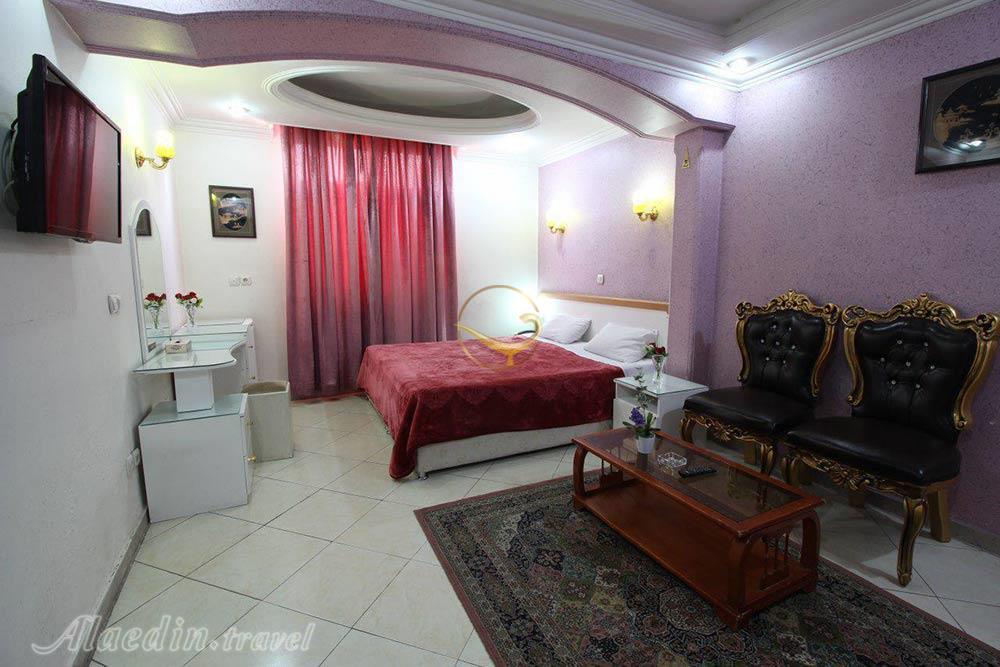 Double room of Edris Hotel in Mashhad| Alaedin Travel