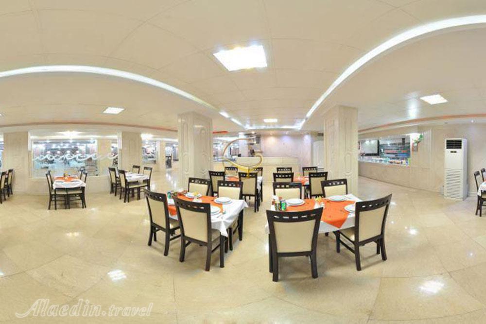 Restaurant of Edris Hotel in Mashhad| Alaedin Travel