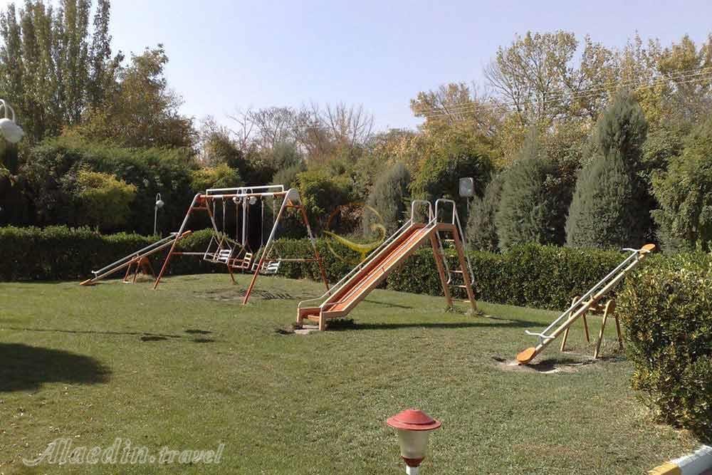 Playground of three star Golestan Hotel in Mashhad| Alaedin Travel