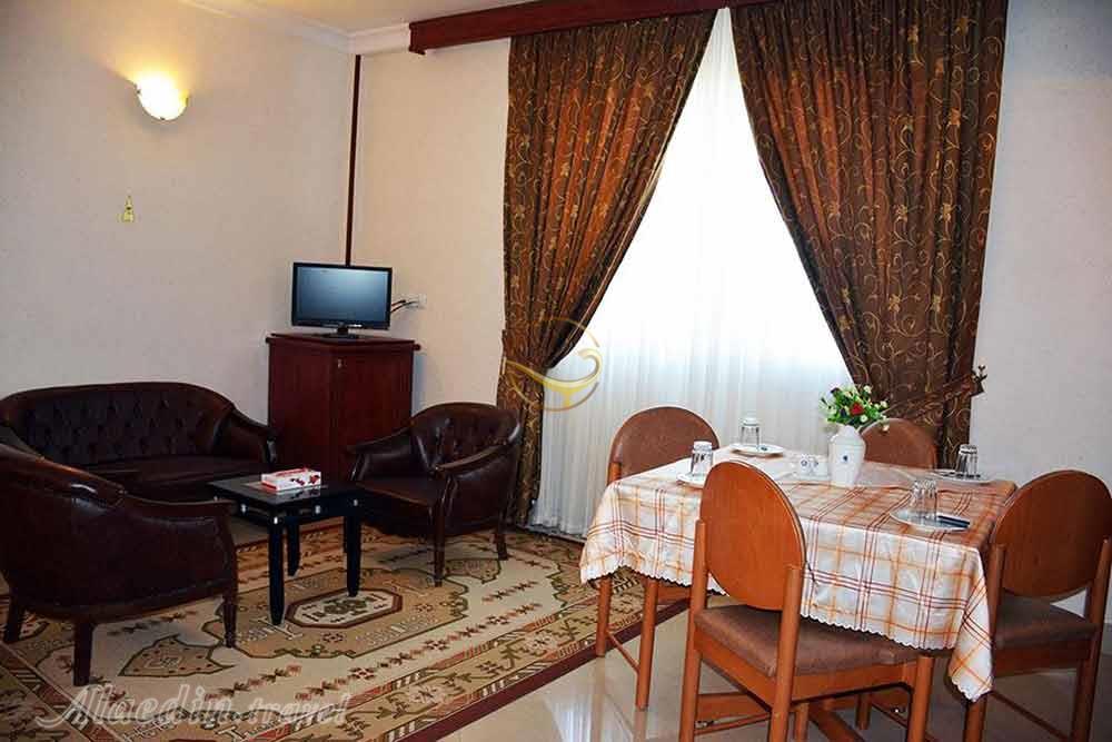 Living room of four star Helia Hotel in Mashhad| Alaedin Travel