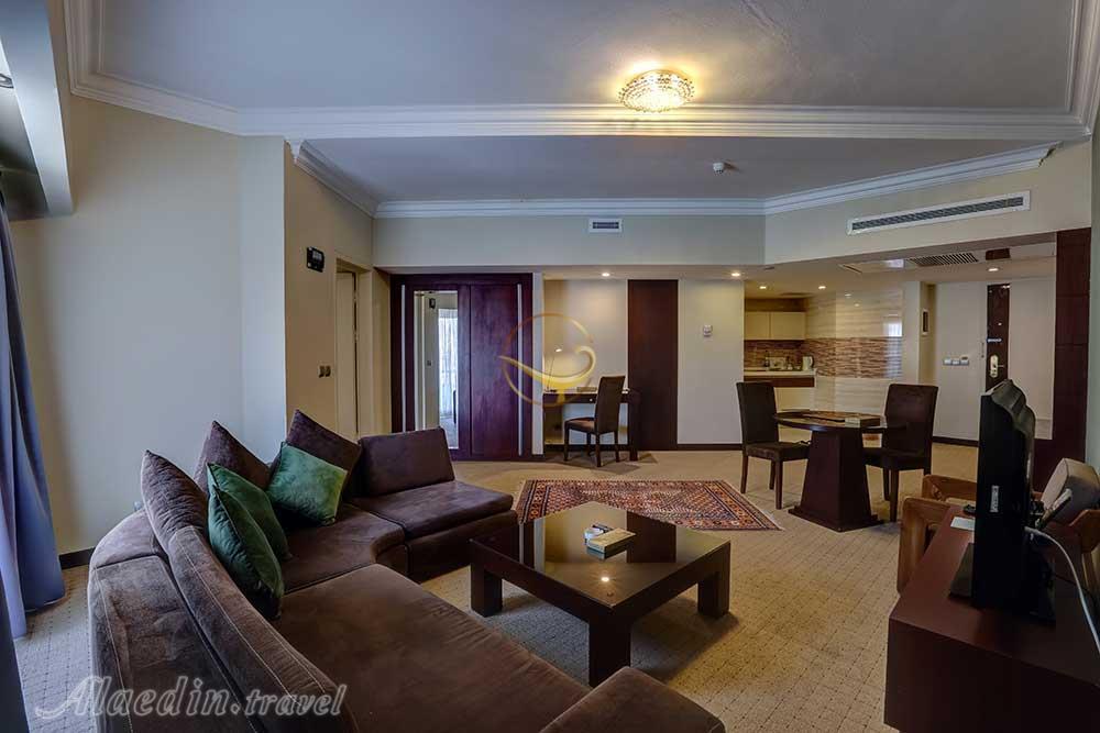 Royal suite of five star Homa 2 Hotel in Mashhad| Alaedin Travel