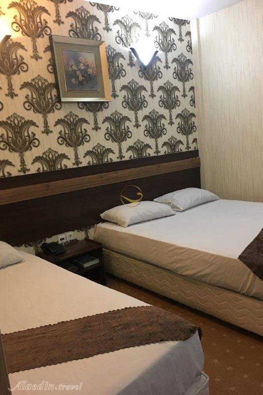 Double room of Isatis Hotel in Mashhad| Alaedin Travel