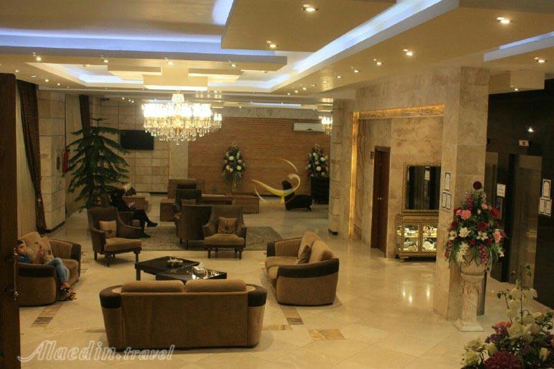 Lobby of Isatis Hotel in Mashhad| Alaedin Travel