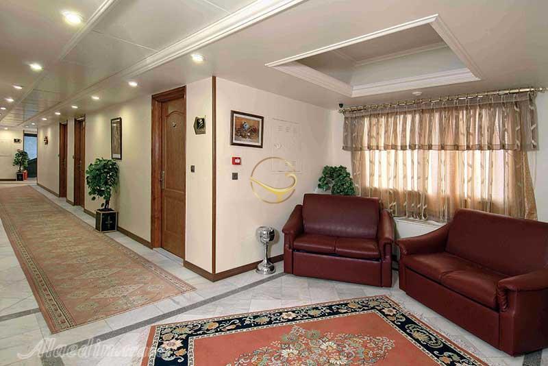 Corridor of three star Khane Sabz Hotel in Mashhad| Alaedin Travel