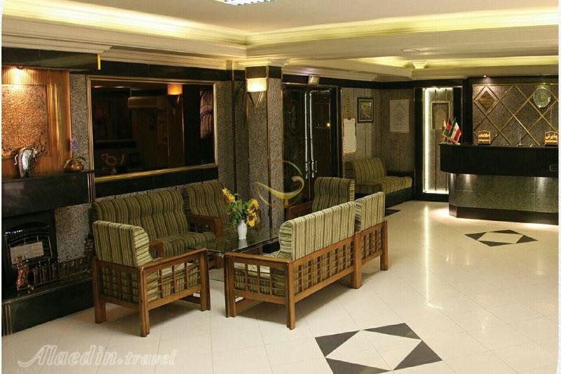 Lobby of Koorosh Apartment Hotel in Mashhad| Alaedin Travel