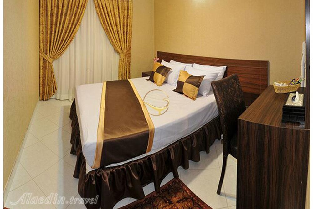 Double room of three star Labkhand Apartment Hotel in Mashhad| Alaedin Travel