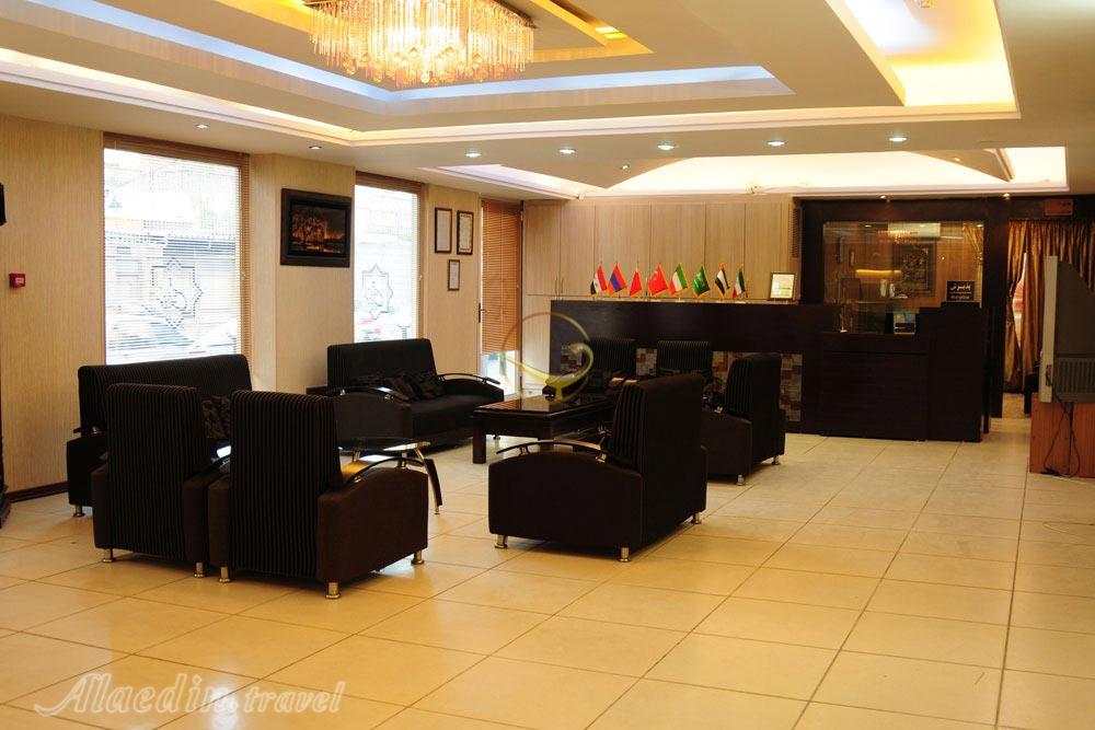 Lobby of Mavadat Apartment Hotel in Mashhad| Alaedin Travel