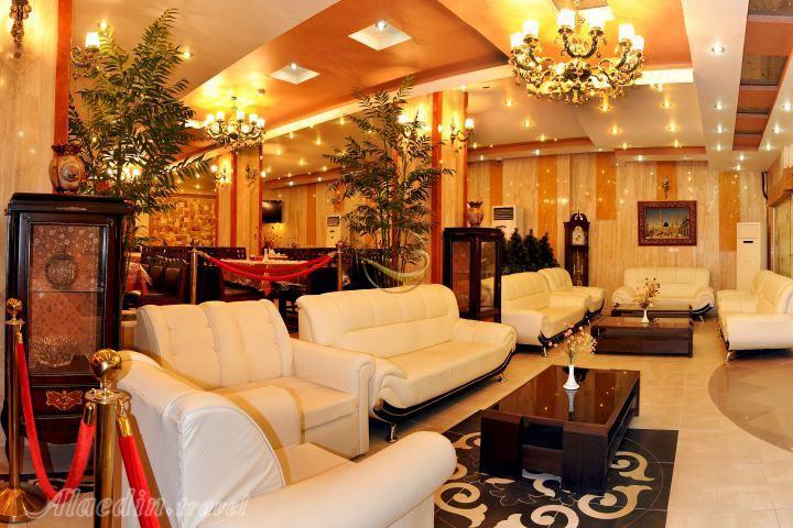 Lobby of Mizban Apartment Hotel in Mashhad| Alaedin Travel