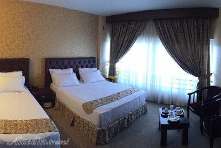 Triple room of three star Sharestan Hotel in Mashhad| Alaedin Travel